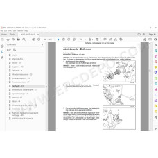 Steyr Tractor 4095 4105 4115 Multi ET service manual DE