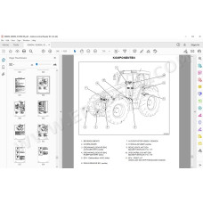Steyr Tractor 9080M 9090M 9100M service & repair manual DE