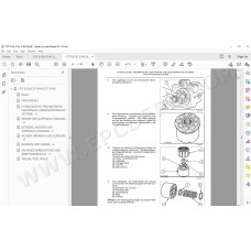 Steyr Tractor CVT 6130 6145 6160 service manual DE
