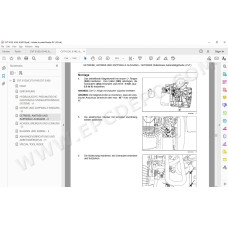 Steyr Tractor CVT 6130 6145 6160 service manual DE