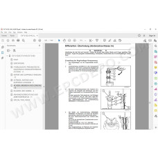 Steyr Tractor CVT 6130 6145 6160 service manual DE