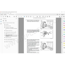 Steyr Tractor CVT 6130 6145 6160 service manual