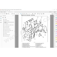 Steyr Tractor CVT 6140 6150 6160 6175 6195 service manual