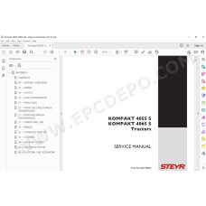 Steyr Tractor Kompakt 4055S 4065S service manual