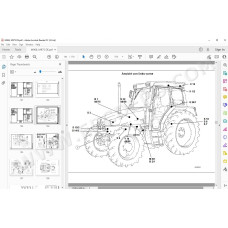 Steyr Tractor M968 M975 workshop service & repair manual DE