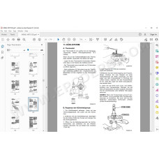 Steyr Tractor M968 M975 workshop service & repair manual DE