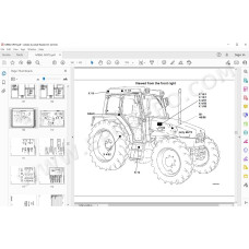 Steyr Tractor M968 M975 workshop service & repair manual