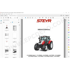Steyr Profi 4110 4120 4130 6115 6125 6140 service manual