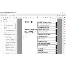 HINO TRUCK 2020 WORKSHOP SERVICE MANUAL