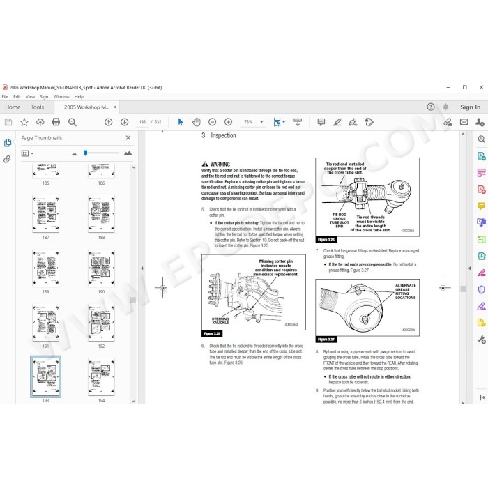 HINO TRUCK 2005 WORKSHOP SERVICE MANUAL