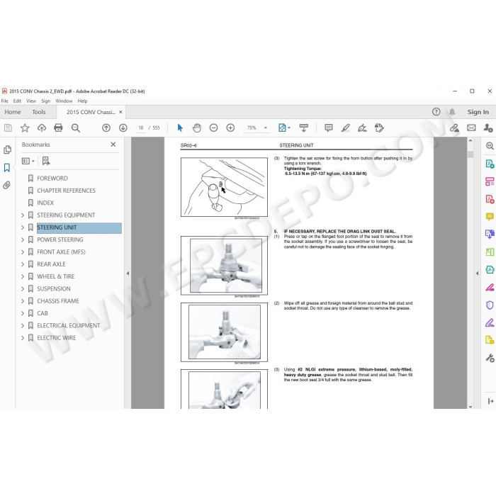 HINO TRUCK 2015 WORKSHOP SERVICE MANUAL