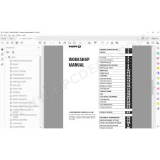 HINO TRUCK FD, FE, FF, SG, FA, FB 2002 SERVICE MANUAL