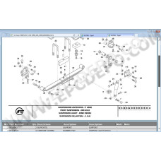 Iveco Truck HD8 EURO 5 spare parts catalog