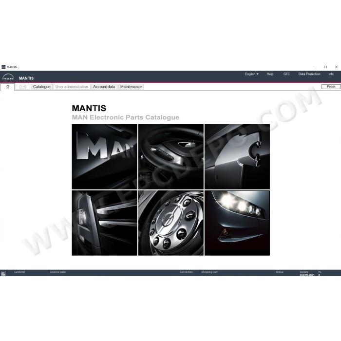 MAN MANTIS EPC SPARE PARTS CATALOG 09.2021