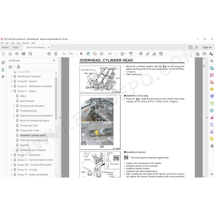 Mitsubishi Fuso Canter FE FG 2012 - 2016 service manual