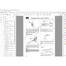 Mitsubishi Fuso FK FM 1986 - 1987 service manual