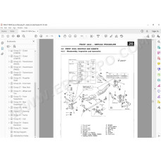 Mitsubishi Fuso FK FM 1986 - 1987 service manual