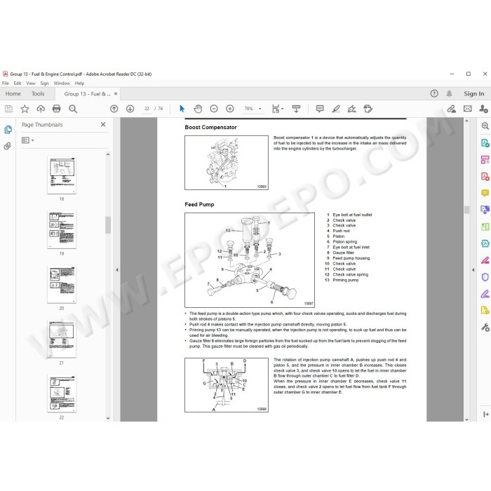 Mitsubishi Fuso FK FM 1996 - 2001 service manual