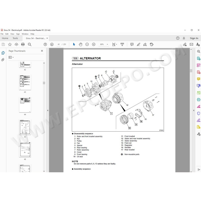 Mitsubishi Fuso FK FM 1996 - 2001 service manual