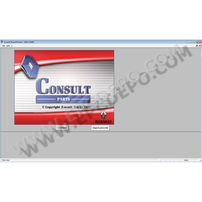 RENAULT TRUCK CONSULT EPC PARTS CATALOG 2016