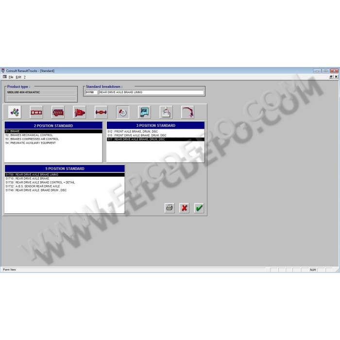 RENAULT TRUCK CONSULT EPC PARTS CATALOG 2016