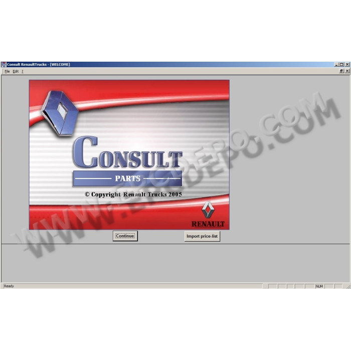 RENAULT TRUCK CONSULT EPC PARTS CATALOG 2017