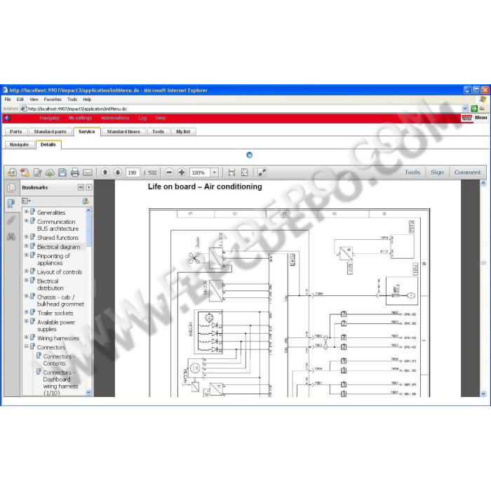 Renault Truck Impact 2016 EPC parts catalog + service