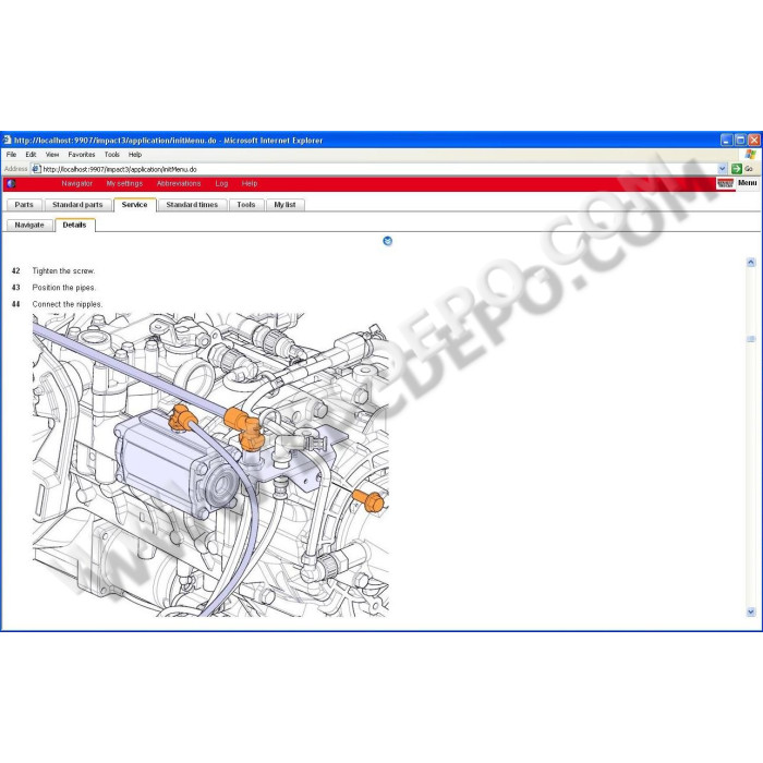 Renault Truck Impact 2016 EPC parts catalog + service