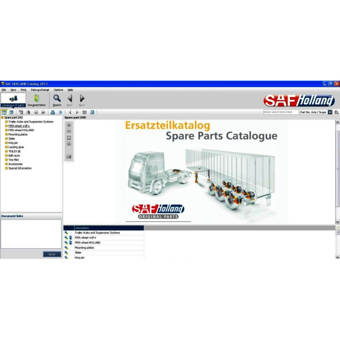 SAF-HOLLAND EPC SPARE PARTS CATALOG 2012