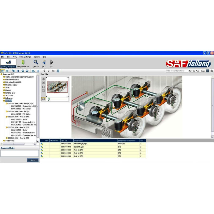 SAF-HOLLAND EPC SPARE PARTS CATALOG 2012
