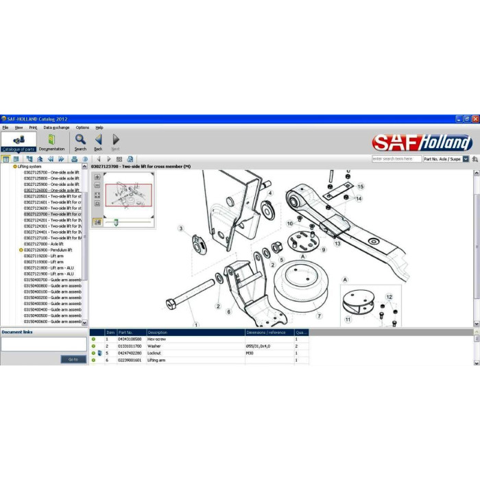 SAF-HOLLAND EPC SPARE PARTS CATALOG 2012