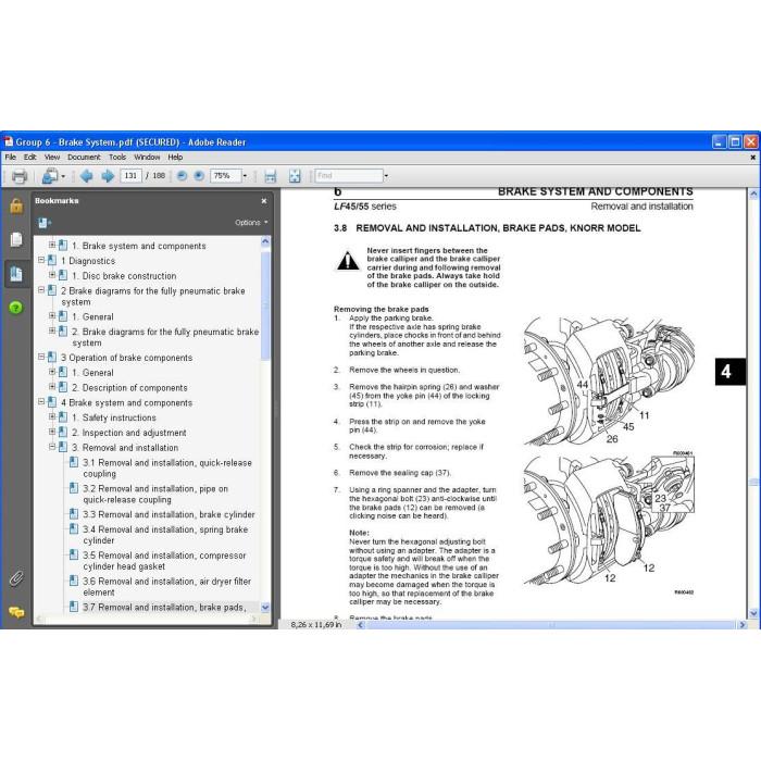 DAF LF45, LF55 WORKSHOP SERVICE & REPAIR MANUAL