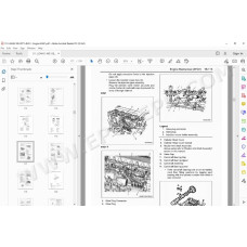 Isuzu N series 4HG1 engine workshop service manual