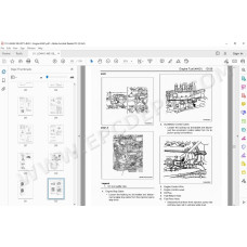 Isuzu N series 4HG1 engine workshop service manual
