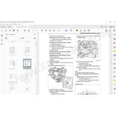 Isuzu TF series 4JK1 / 4JJ1 engine workshop service manual