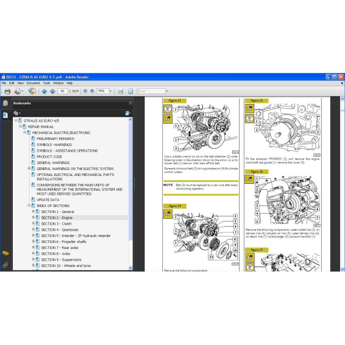 IVECO STRALIS AS EURO 4 & EURO 5 SERVICE MANUAL