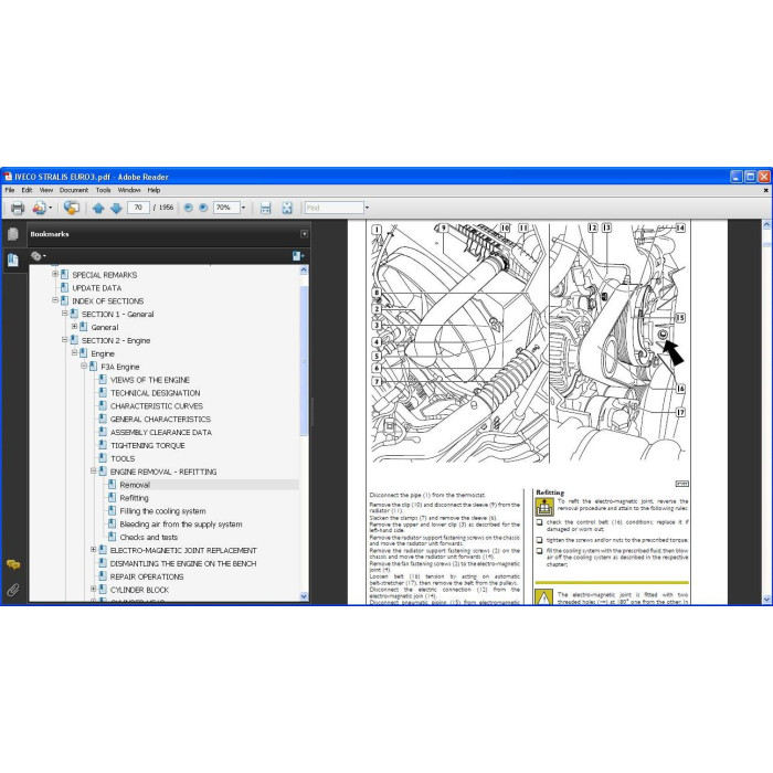 IVECO STRALIS EURO 3 SERVICE MANUAL