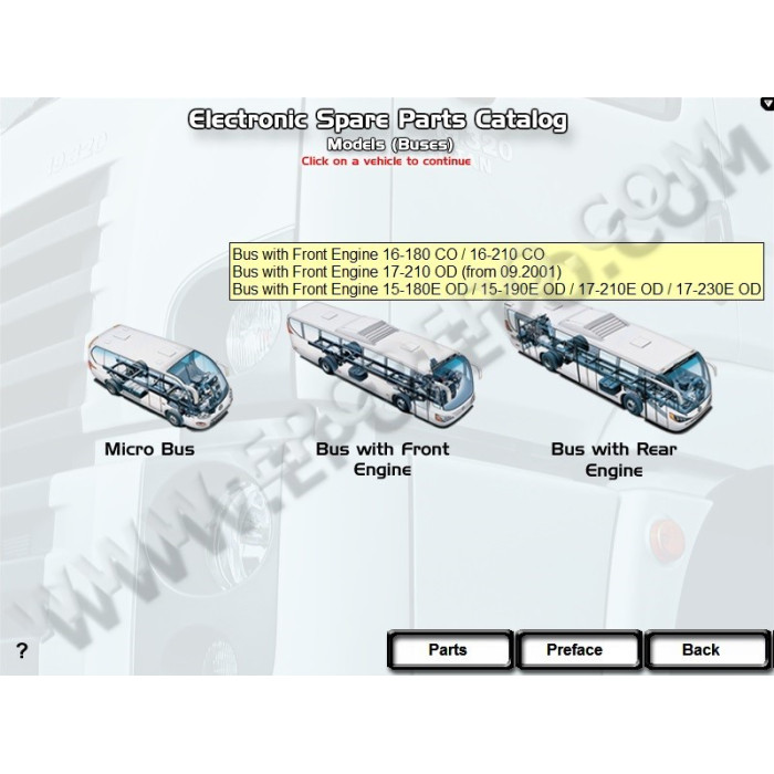 VW TRUCK / BUS PARTS CATALOG