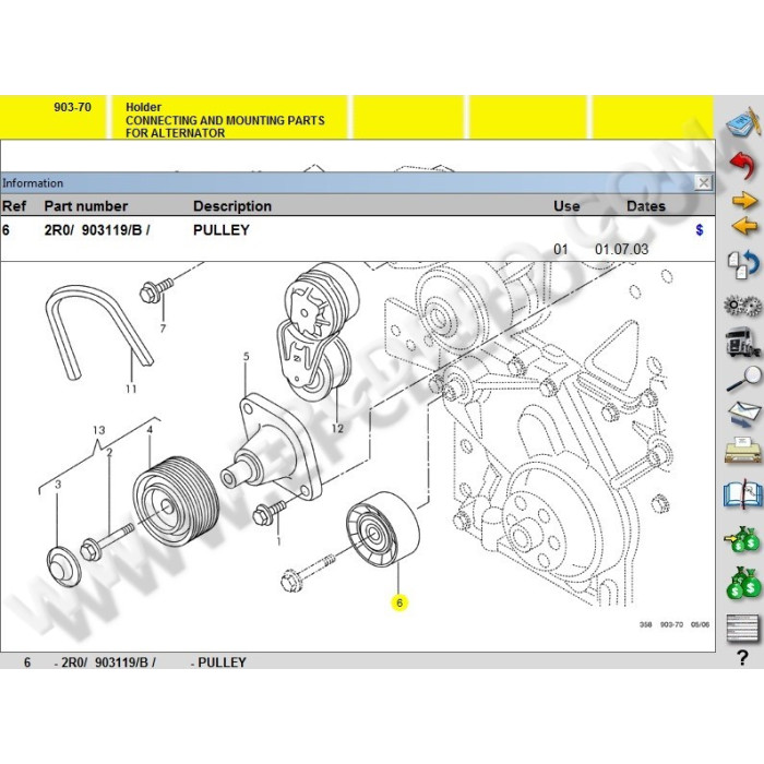 VW TRUCK / BUS PARTS CATALOG