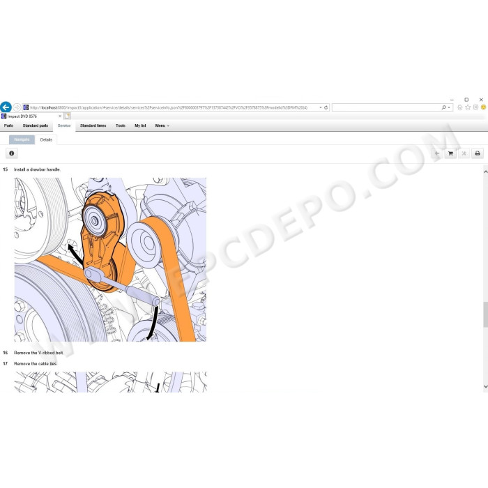 Volvo Impact Buses & Lorries EPC parts catalog + service 2020