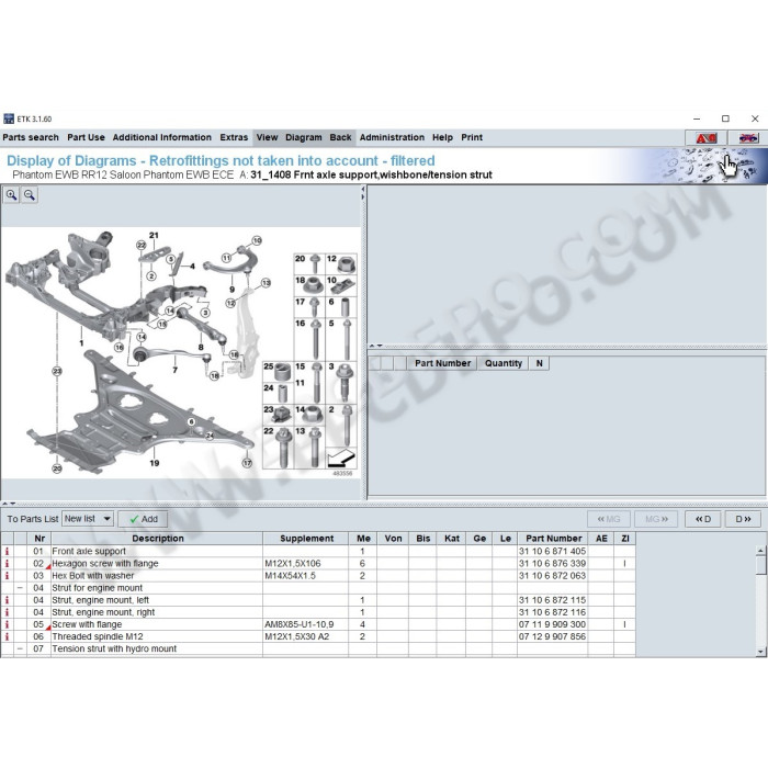 BMW ETK 2020 EPC spare parts catalog + Mini + Rolls-Royce