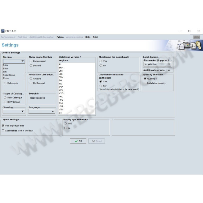 BMW ETK 2020 EPC spare parts catalog + Mini + Rolls-Royce