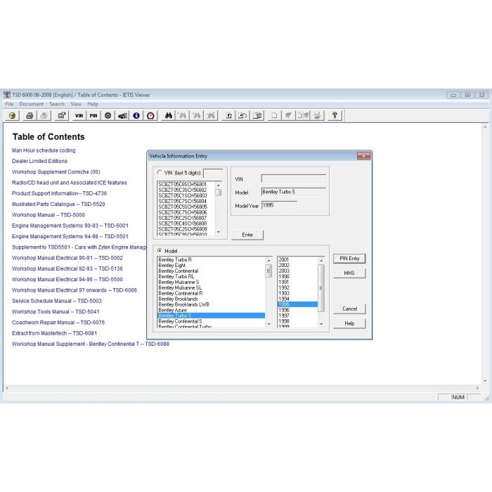 BENTLEY ASSIST EPC PARTS CATALOG & SERVICE 2009