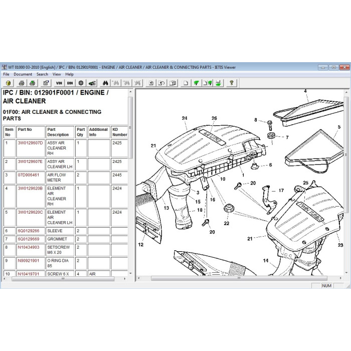 BENTLEY ASSIST EPC PARTS CATALOG & SERVICE 2010