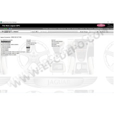 JAGUAR JEPC 2016 EPC PARTS CATALOG