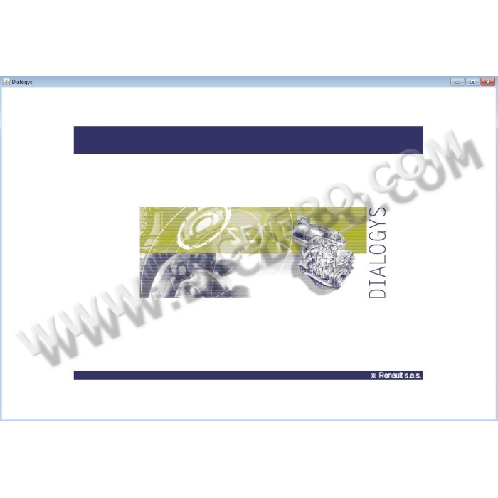 Renault Dialogys 4.90 2019 EPC parts catalog + service