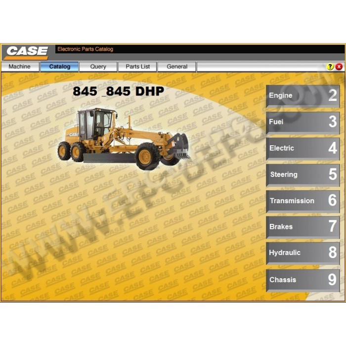 Case Construction CE Brazil EPC spare parts catalog