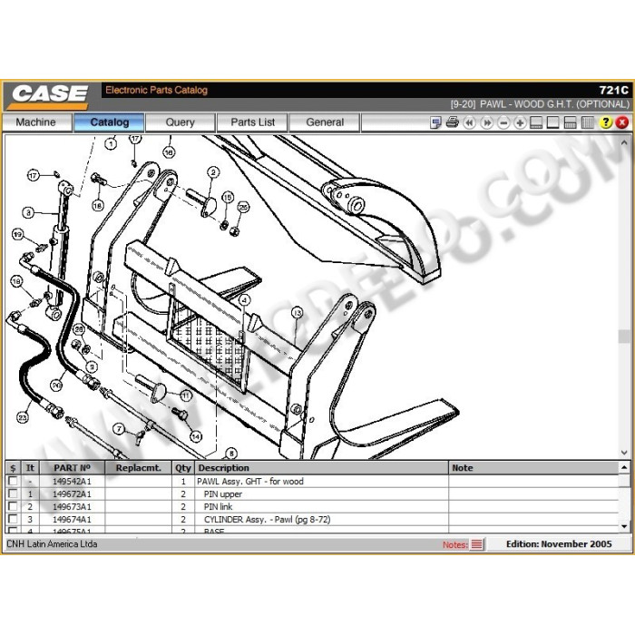 Case Construction CE Brazil EPC spare parts catalog