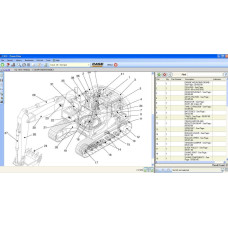 Case Construction CE Europe EPC spare parts catalog 2010
