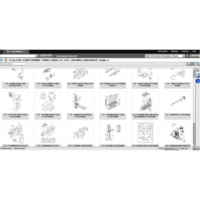 Case Construction CE Europe EPC spare parts catalog 2013